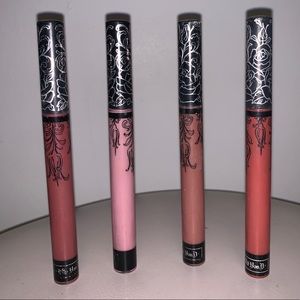 Four Kat Von D Liquid Lipsticks